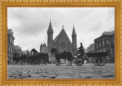 Koets op het Binnenhof - 1984