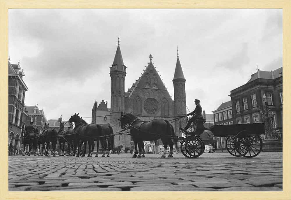 Koets op het Binnenhof - 1984