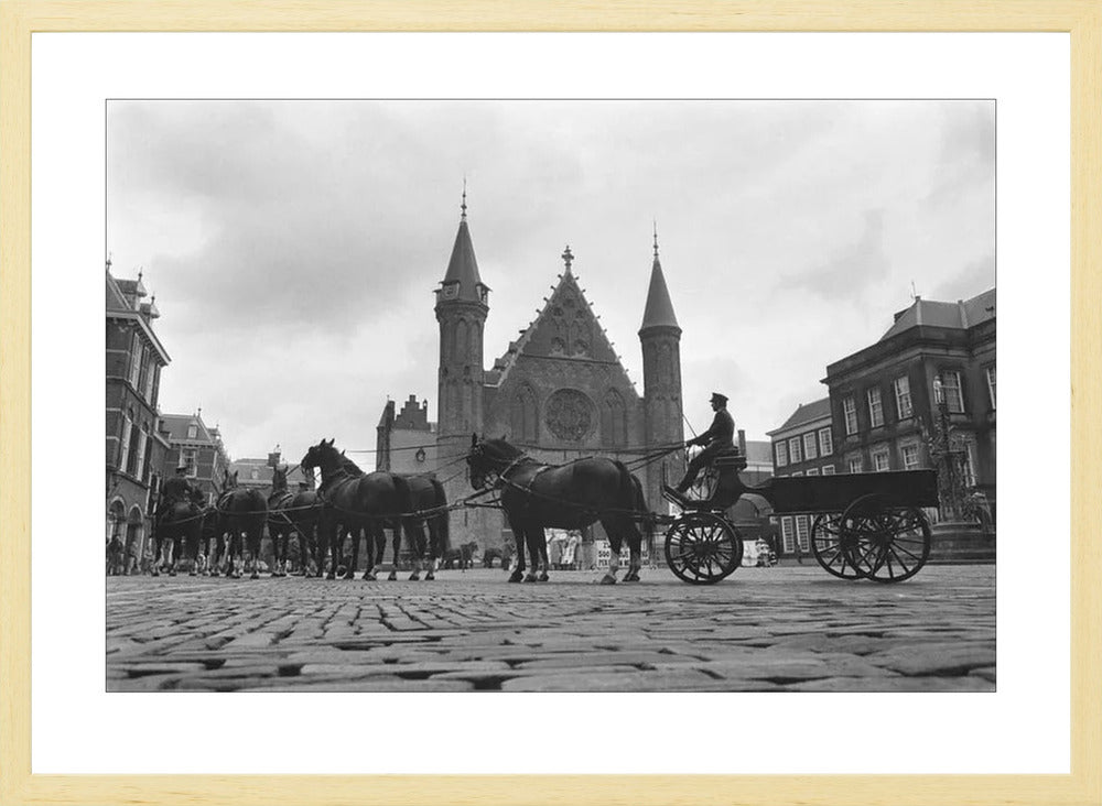 Koets op het Binnenhof - 1984