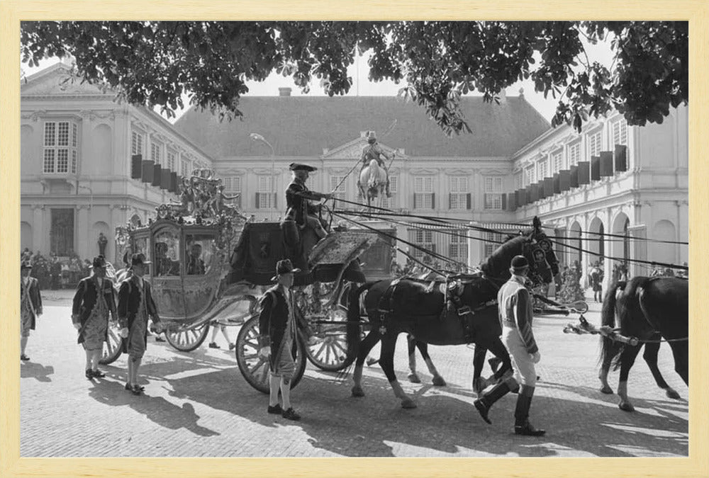 Prinsjesdag bij Paleis Noordeinde - 1984