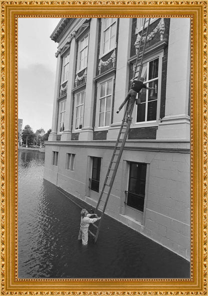 Het Mauritshuis aan de Hofvijver - 1987