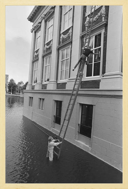 Het Mauritshuis aan de Hofvijver - 1987