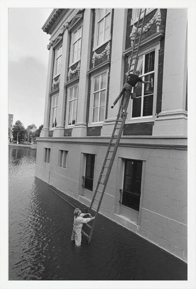 Het Mauritshuis aan de Hofvijver - 1987