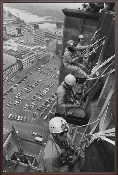 Alpinisten op de Eusebiustoren - 1988
