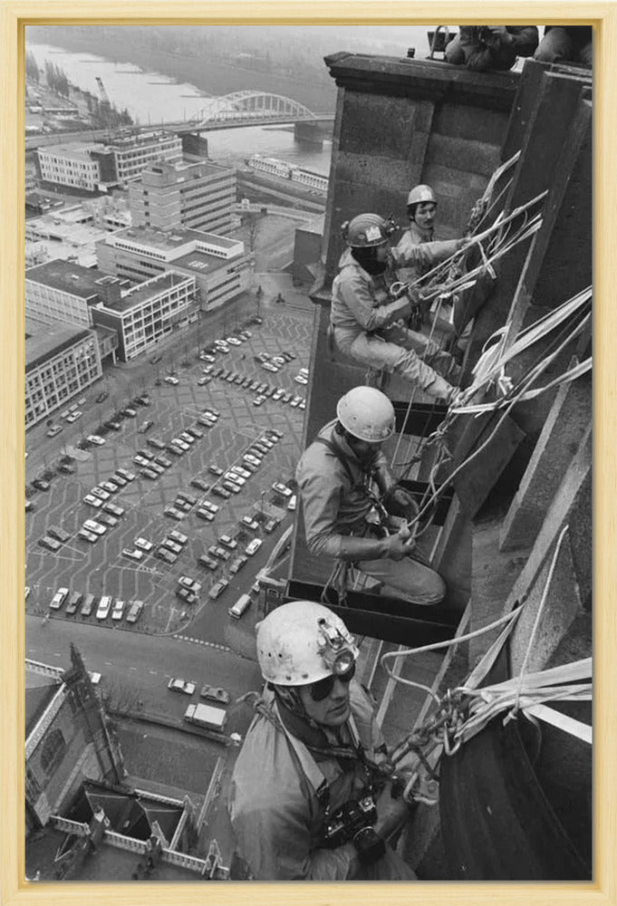 Alpinisten op de Eusebiustoren - 1988