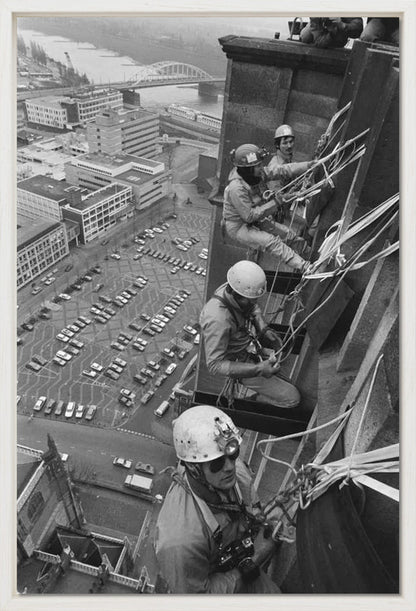 Alpinisten op de Eusebiustoren - 1988