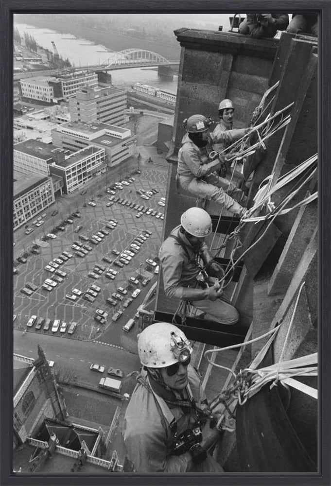 Alpinisten op de Eusebiustoren - 1988