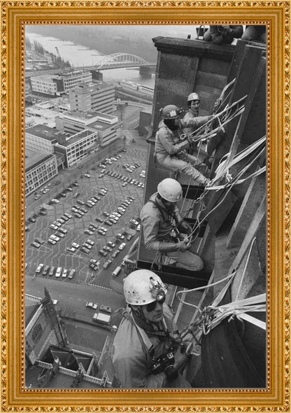 Alpinisten op de Eusebiustoren - 1988