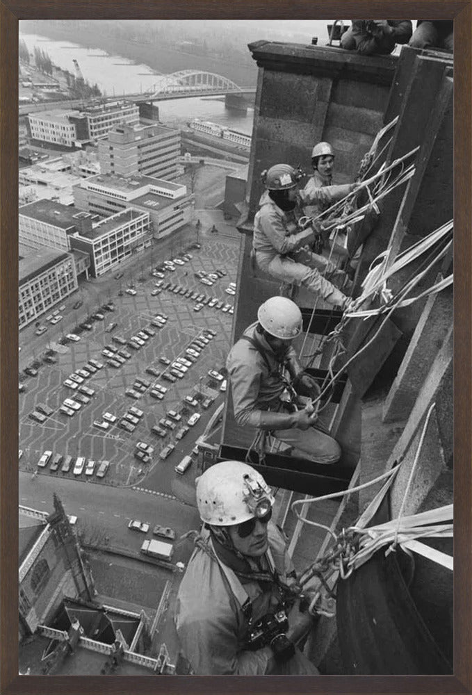 Alpinisten op de Eusebiustoren - 1988