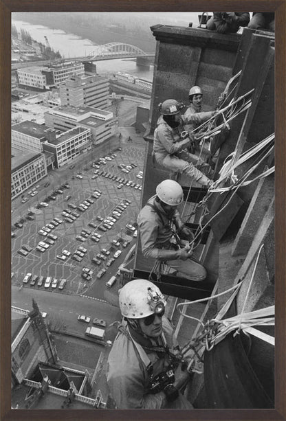 Alpinisten op de Eusebiustoren - 1988