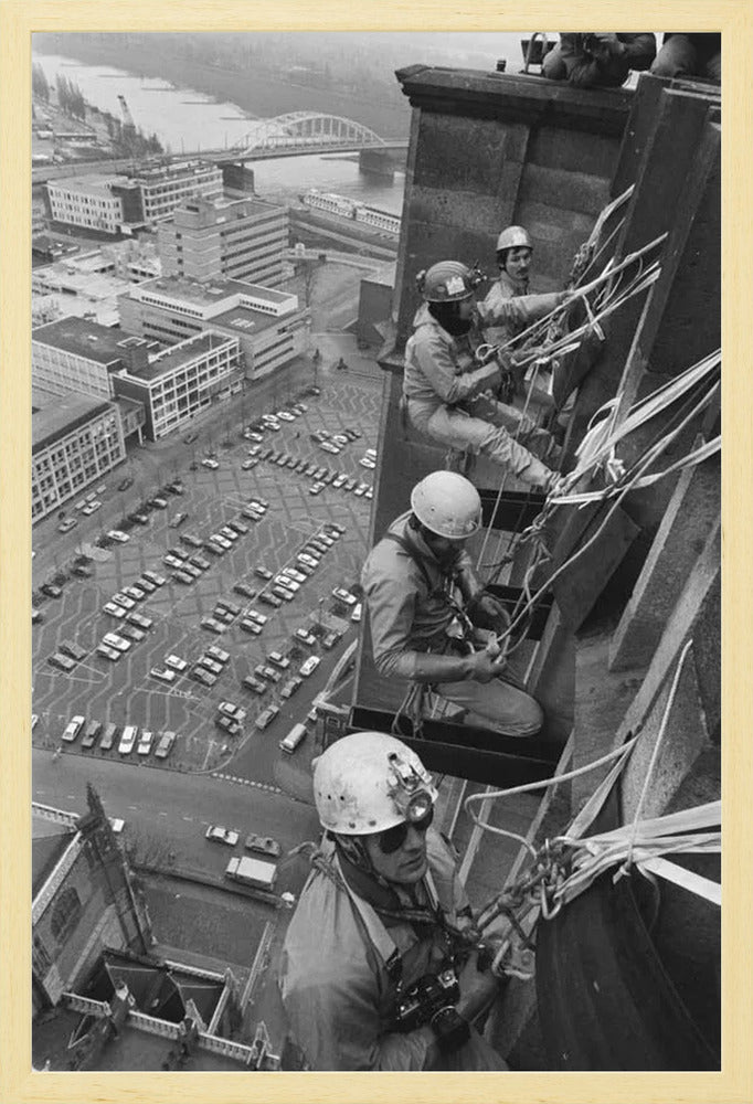 Alpinisten op de Eusebiustoren - 1988