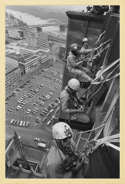 Alpinisten op de Eusebiustoren - 1988