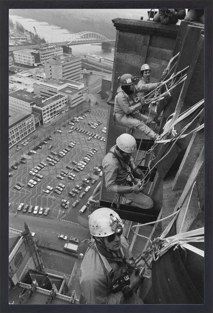 Alpinisten op de Eusebiustoren - 1988