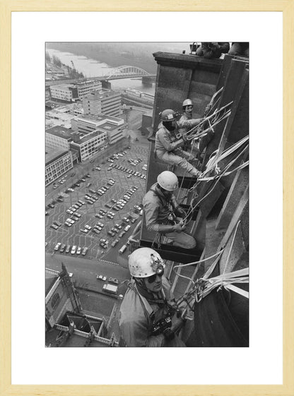 Alpinisten op de Eusebiustoren - 1988