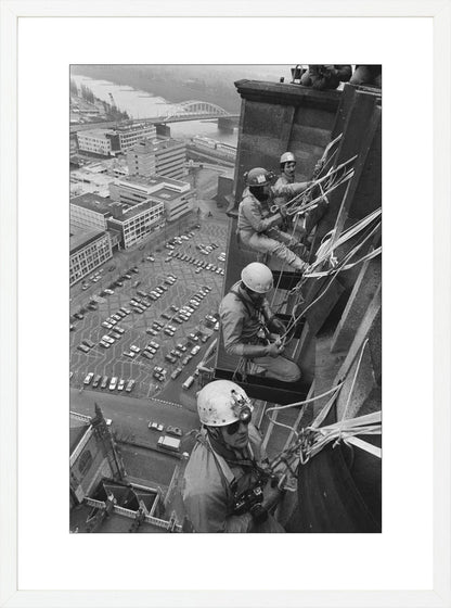 Alpinisten op de Eusebiustoren - 1988
