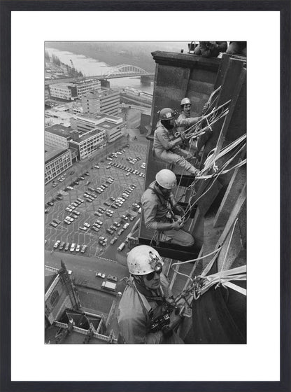 Alpinisten op de Eusebiustoren - 1988