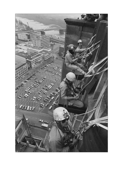 Alpinisten op de Eusebiustoren - 1988