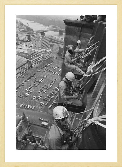Alpinisten op de Eusebiustoren - 1988