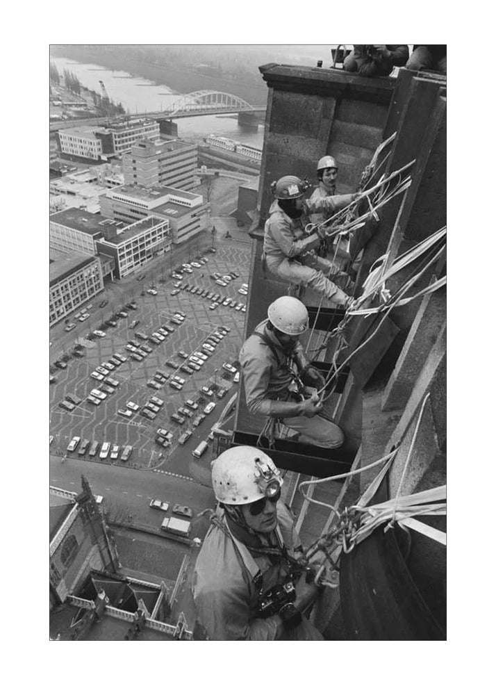 Alpinisten op de Eusebiustoren - 1988