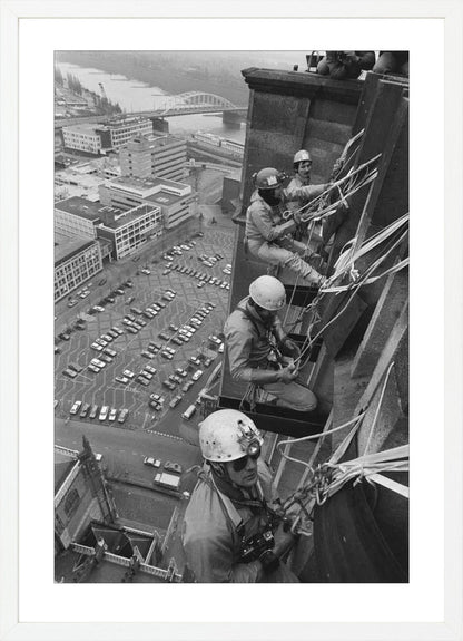 Alpinisten op de Eusebiustoren - 1988