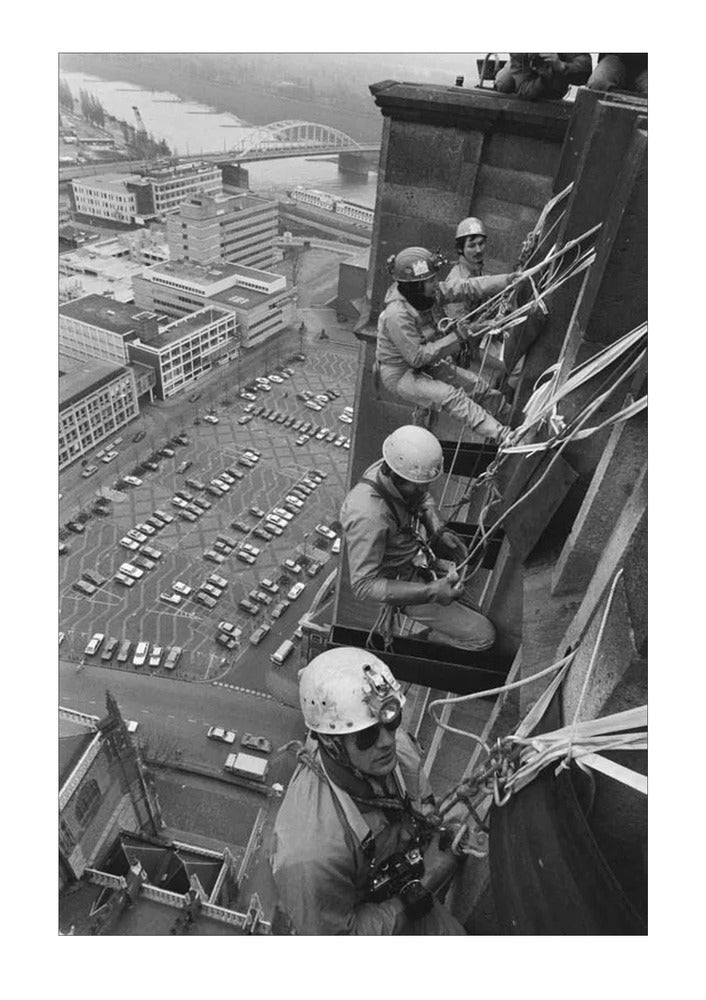 Alpinisten op de Eusebiustoren - 1988