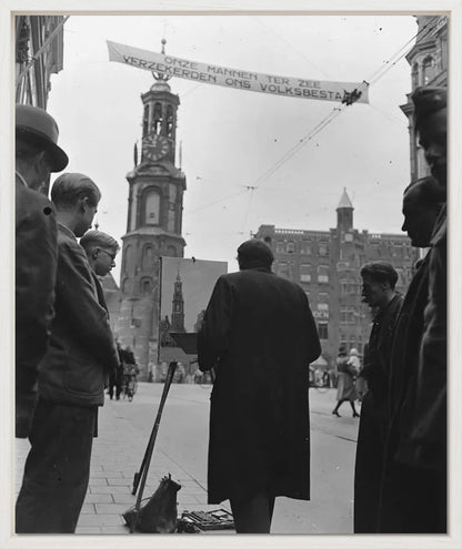 De Munttoren op Doek - 1945