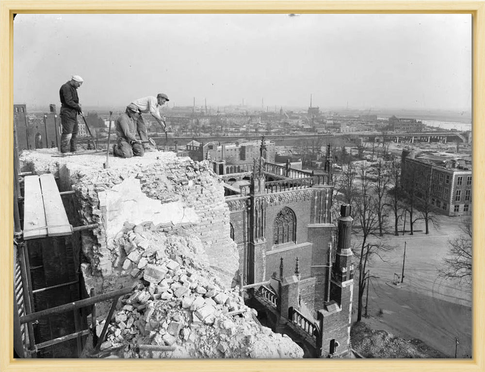 Eusebiuskerk in Wederopbouw - 1946