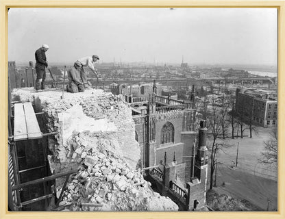 Eusebiuskerk in Wederopbouw - 1946