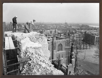 Eusebiuskerk in Wederopbouw - 1946