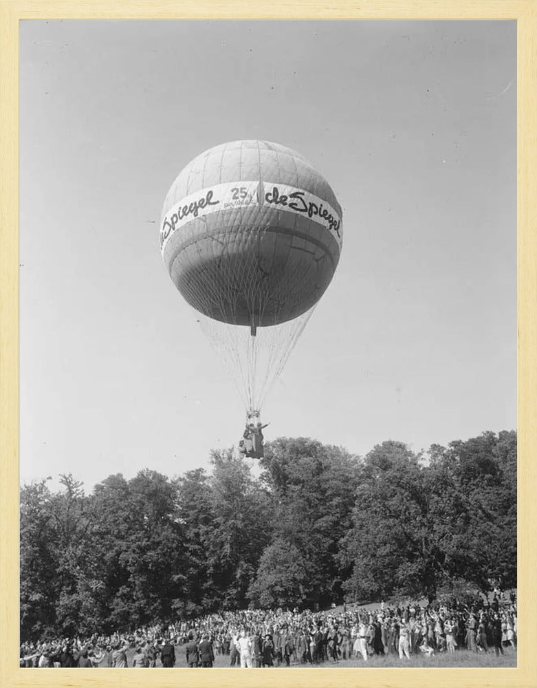 Luchtballon bij Sonsbeek - 1949