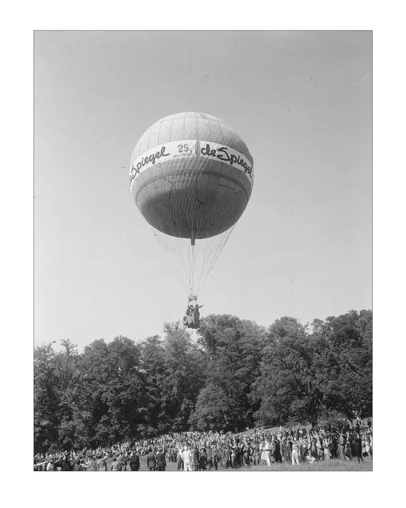 Luchtballon bij Sonsbeek - 1949