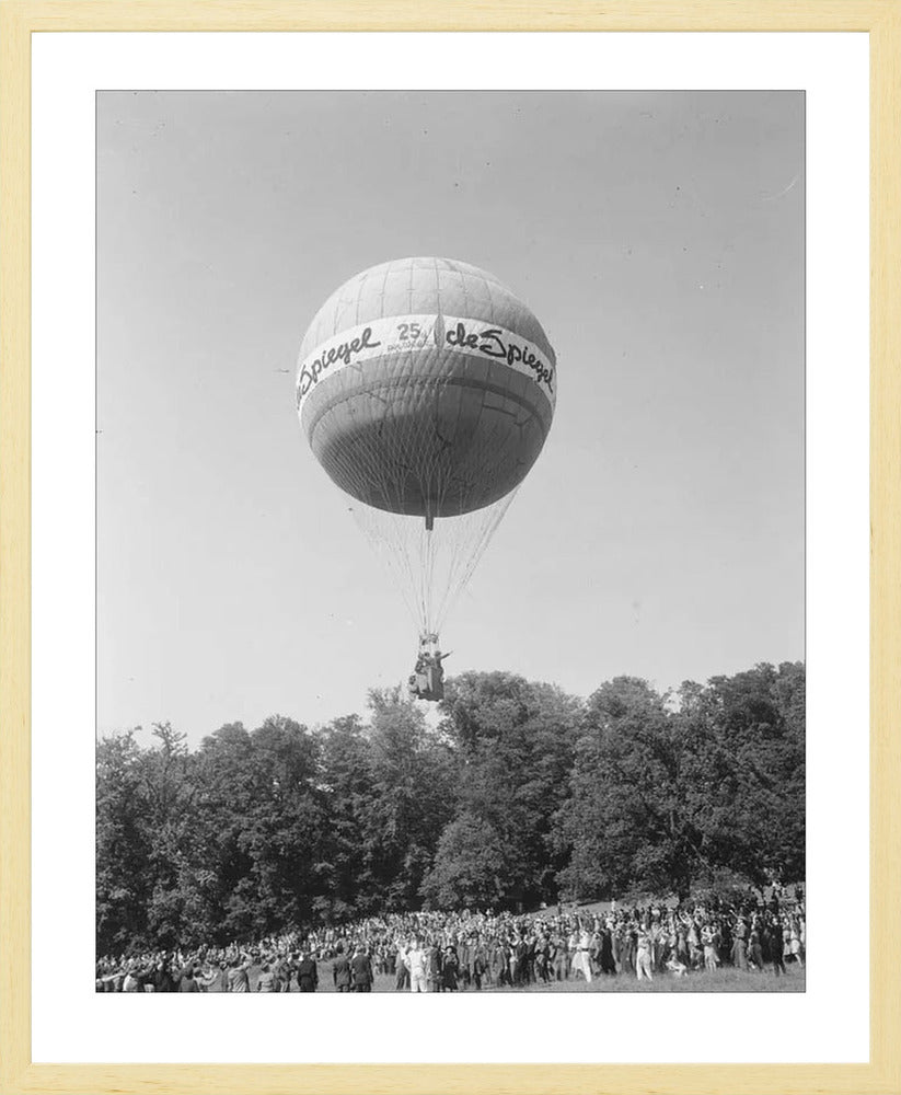 Luchtballon bij Sonsbeek - 1949