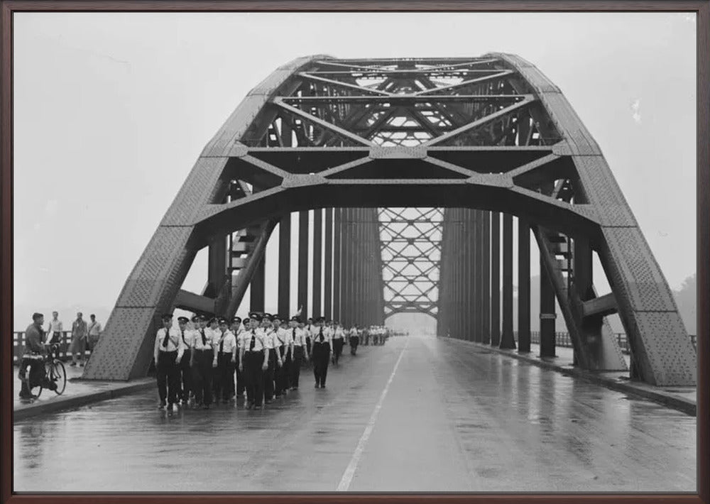 Vierdaagse op de Waalbrug - 1951