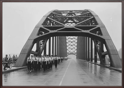 Vierdaagse op de Waalbrug - 1951