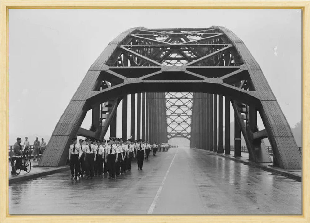 Vierdaagse op de Waalbrug - 1951