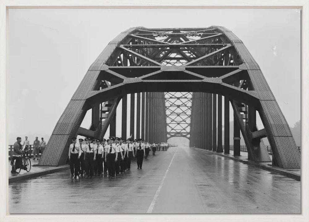 Vierdaagse op de Waalbrug - 1951