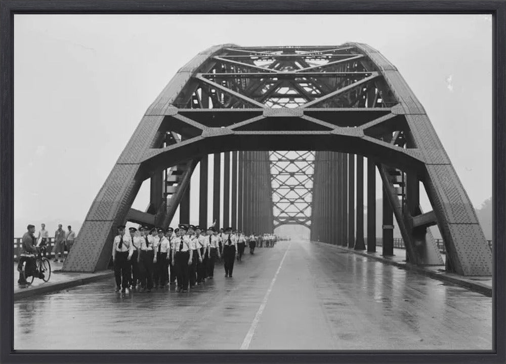 Vierdaagse op de Waalbrug - 1951