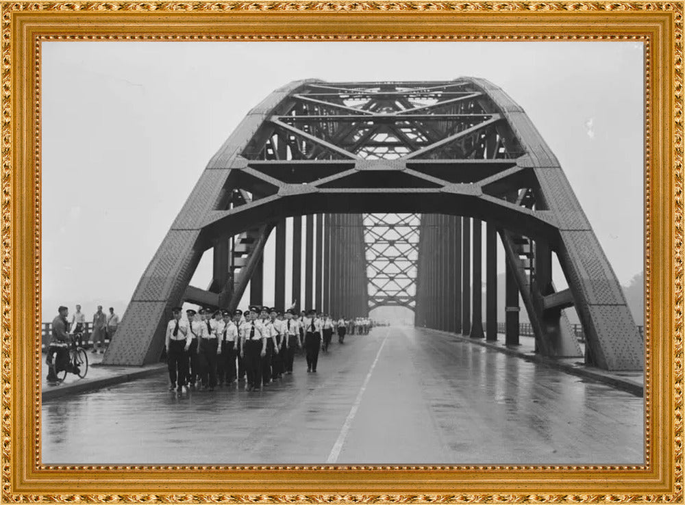 Vierdaagse op de Waalbrug - 1951