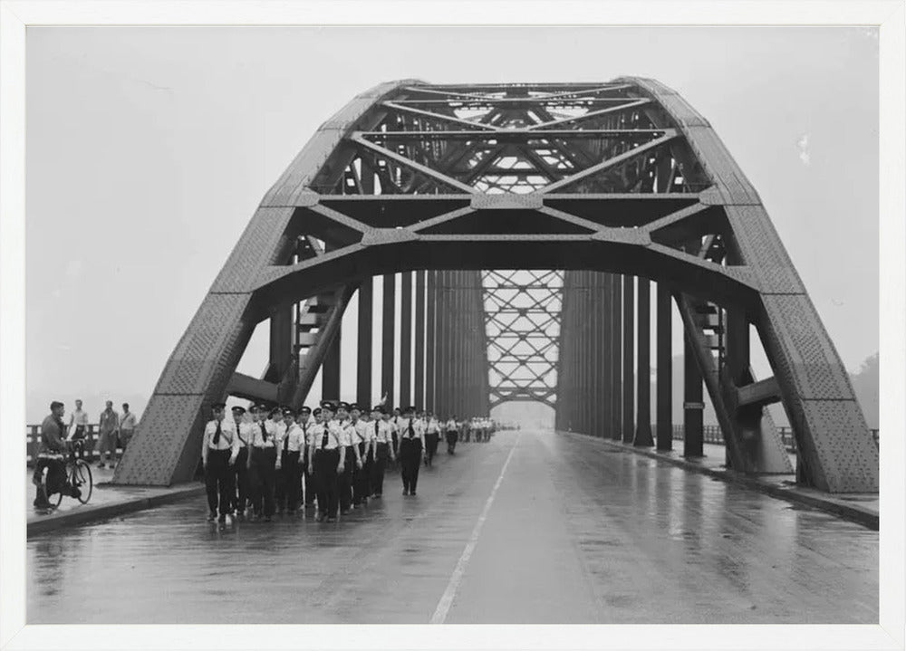 Vierdaagse op de Waalbrug - 1951