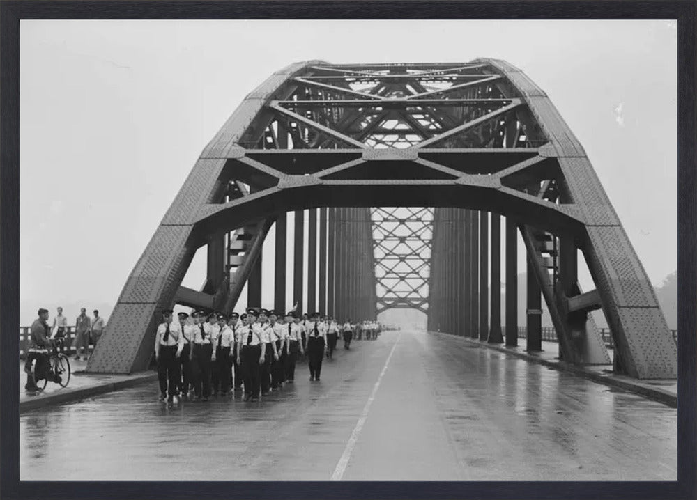 Vierdaagse op de Waalbrug - 1951