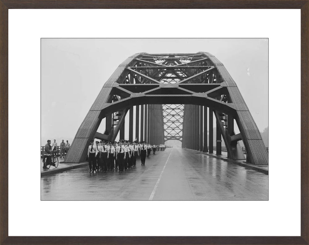 Vierdaagse op de Waalbrug - 1951