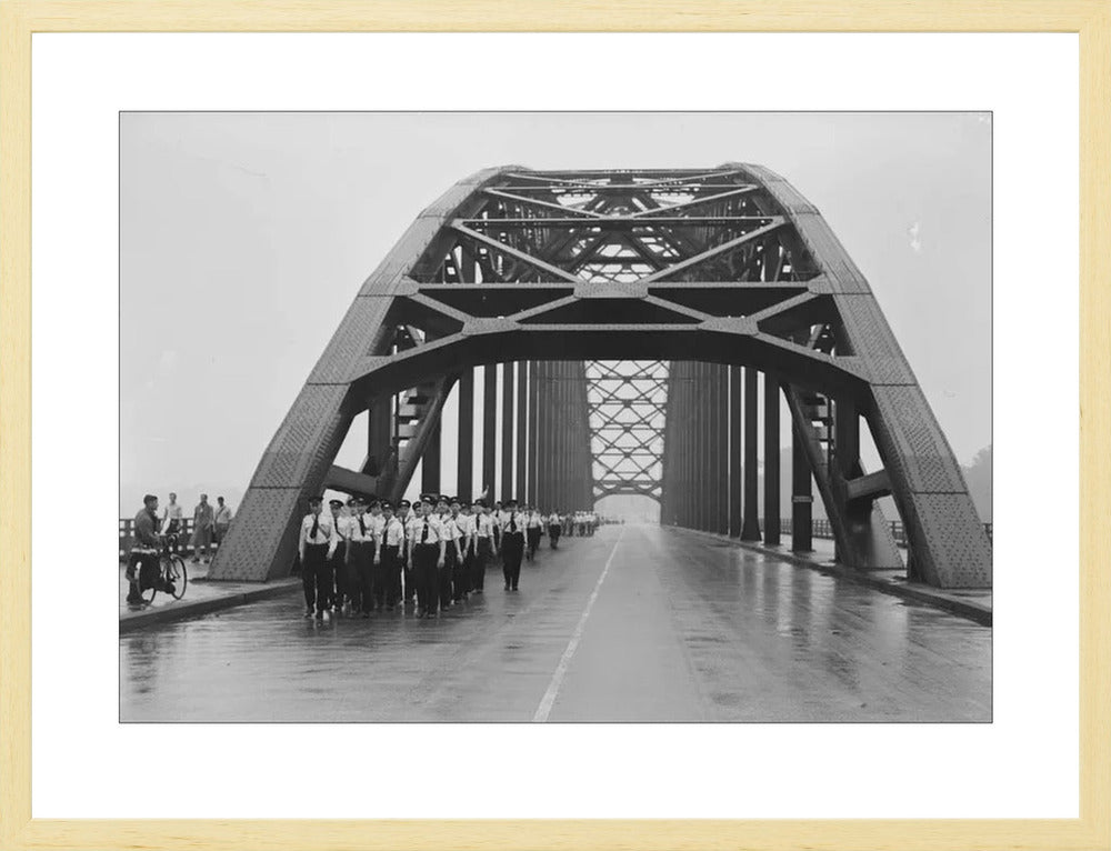 Vierdaagse op de Waalbrug - 1951