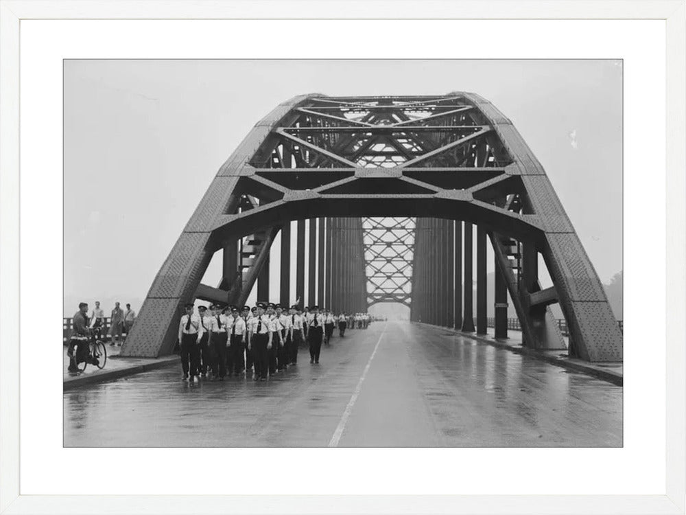 Vierdaagse op de Waalbrug - 1951