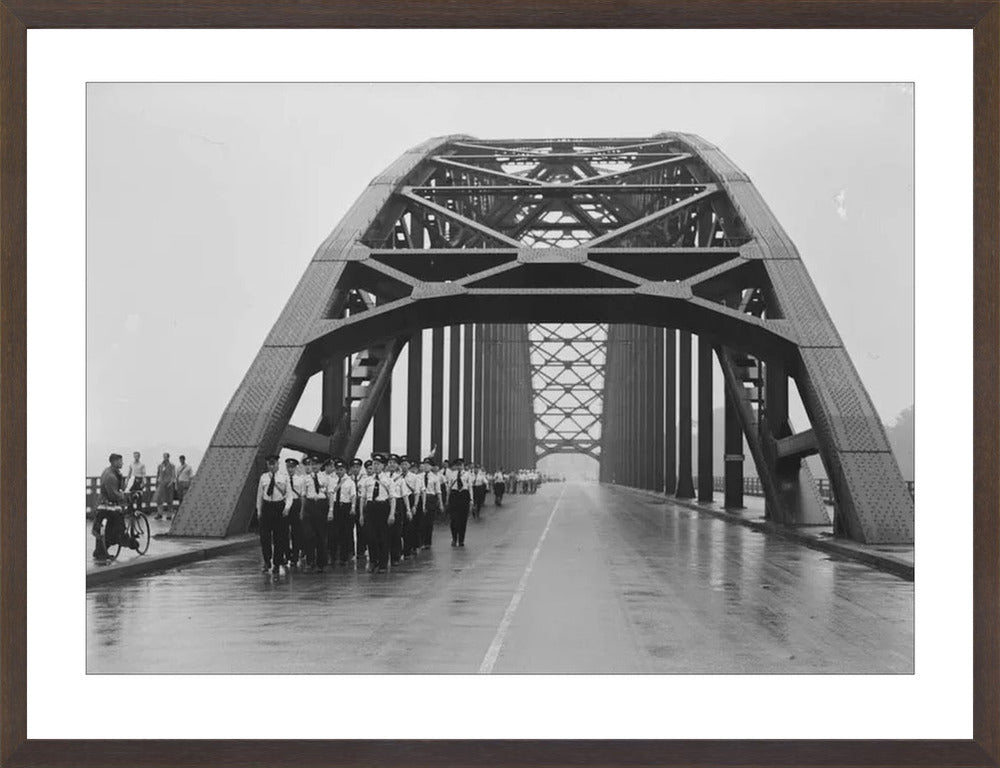 Vierdaagse op de Waalbrug - 1951