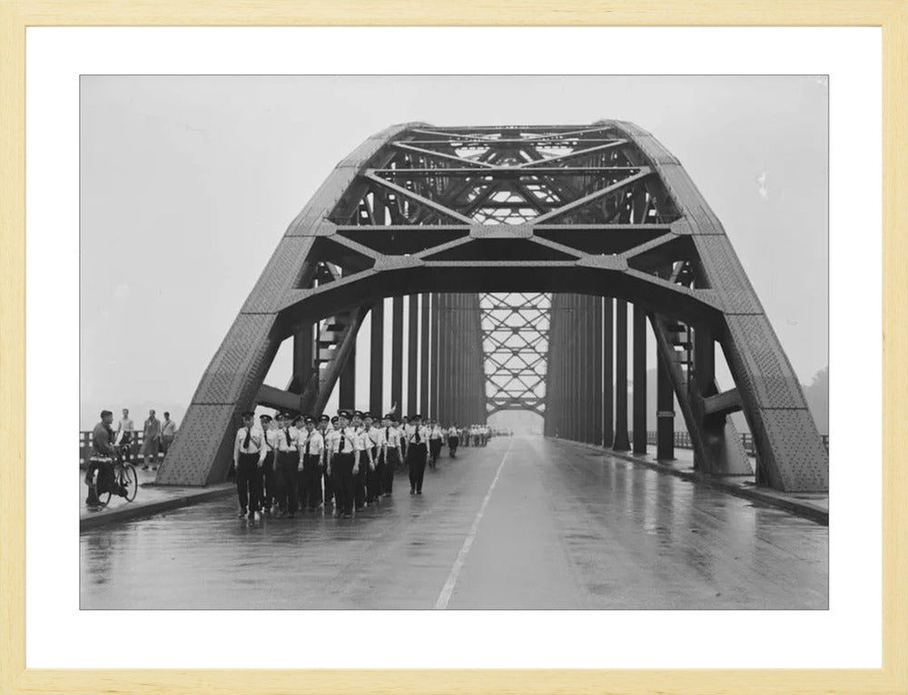 Vierdaagse op de Waalbrug - 1951