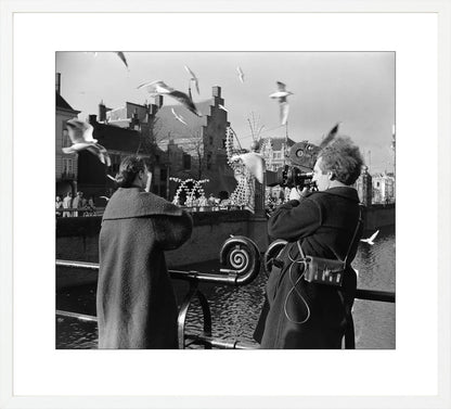Film bij de Hofvijver - 1954