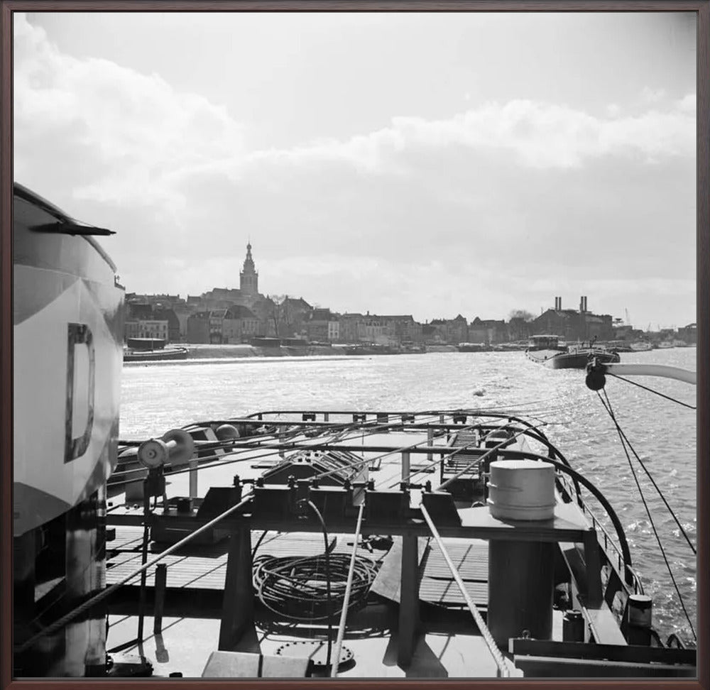 Boot en de Stevenskerk - 1955