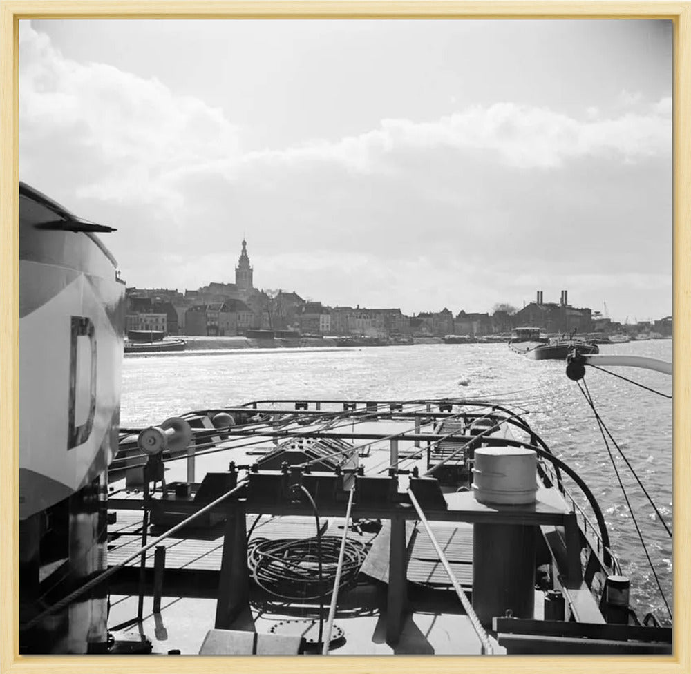 Boot en de Stevenskerk - 1955