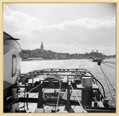 Boot en de Stevenskerk - 1955