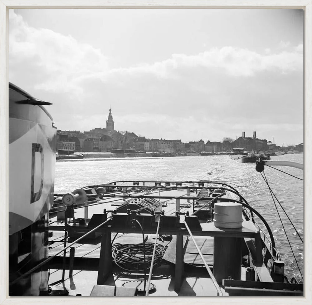 Boot en de Stevenskerk - 1955